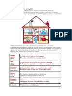 Partes de Una Casa en Inglés