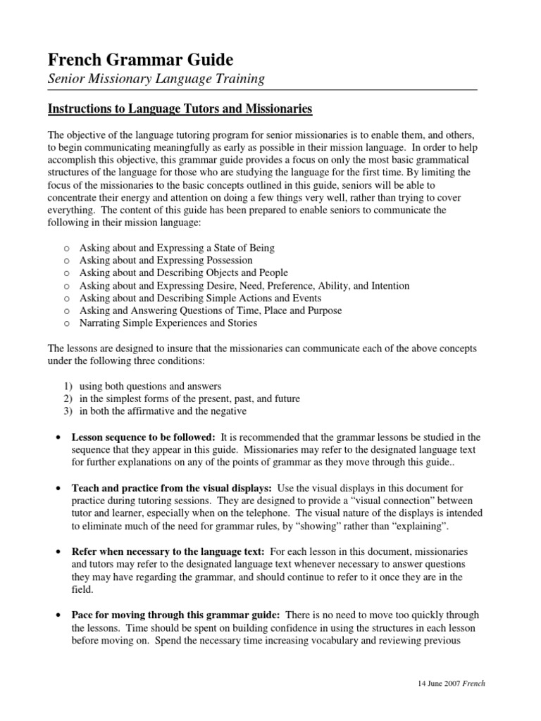 French Grammar Guide | PDF | Grammatical Gender | Noun