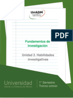 Unidad 2. Habilidades Investigativas PDF