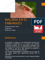 MALARIA en El Embarazo