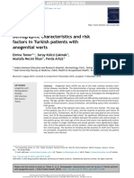 Demographic Characteristic and Risk Factor in Turki Patient With Anogenital Warts