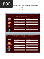 Cocowa: A Collaborative Contact Based Watchdog For Detecting Selfish Nodes Screen Shots