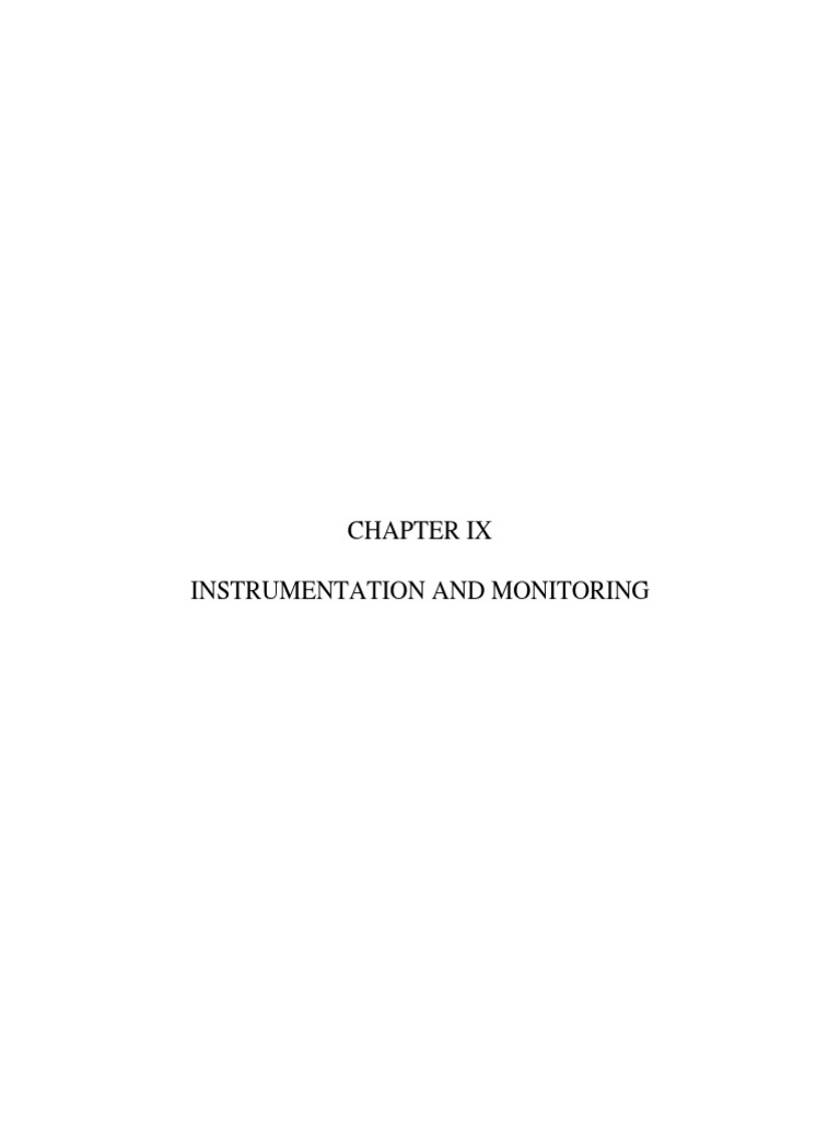 Dam Instrumentation and Monitoring Guide | PDF | Surveying | Soil Mechanics