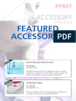 PFAFF Accessory Catalogue