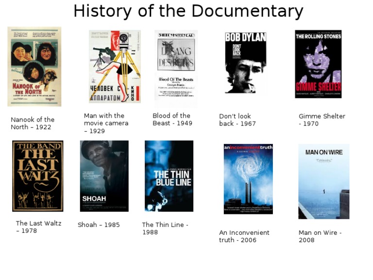 History of Documentaries PDF