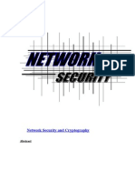 Abstract On Network Security and Cryptography