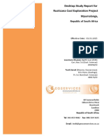 Rusticana Desktop Study Report Final Report March 2015