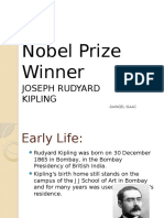 Nobel Prize Winner: Joseph Rudyard Kipling