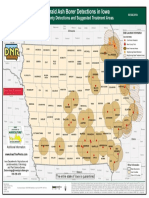 Emerald Ash Borer Map Iowa