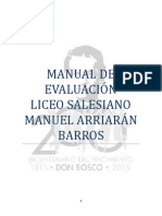 Manual de Evaluacion