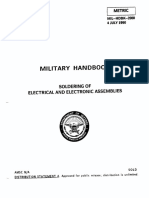 Millitary Handbook - Soldering of Electrical and Electronic Assemblies