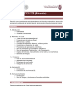 Microsoft Excel Formulas