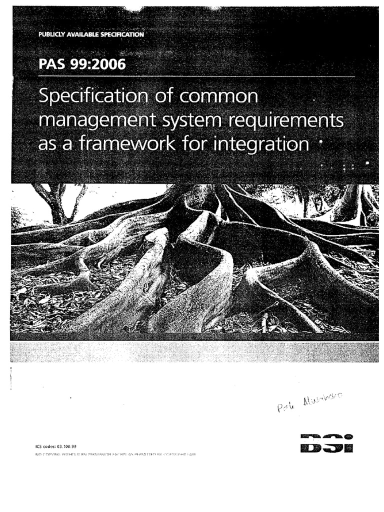Standard PAS 99 PDF | PDF