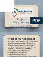 Project Management Professional by QMS Acadeny