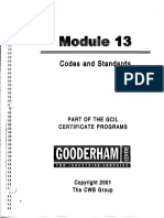 Module 13 Codes and Standards