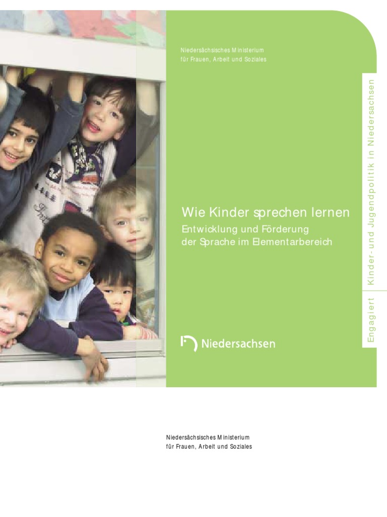 Wie Kinder Sprechen Lernen Language Acquisition Multilingualism