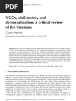 Download Claire Mercer - NGOs Civil Society and Democratization-A Critical Review of the Literature by BurmaClub SN31723728 doc pdf