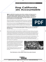 SEIU-UHW's Dishonest "Open Letter" Regarding Withdrawal of California Ballot Initiative, Sacramento Bee: June 30, 2016