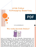 Seretide diskus 250 und 500