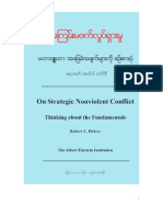 On Strategic Nonviolent Conflict Burmese