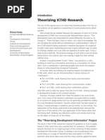 Download Richard Heeks - Introduction Theorizing ICT4D Research by BurmaClub SN31723994 doc pdf