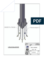 Planos de Postes-Detalle de Anclaje PDF