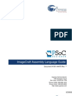 IMAGECRAFT (PSOC) Assembly Language User Guide