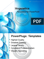 Citogenetica: Templates For Powerpoint