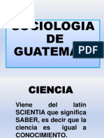 Sociologia de Guatemala Presentacion