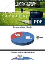 Itd Green Computing Awareness Survey May 2016 Report
