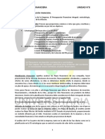 Unidad 8 Planificacion Financiera PDF