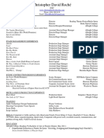 Roche Production Resume June 2016