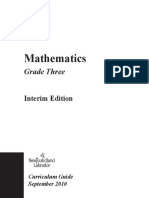 Mathematics Grade3 Curriculum Guide