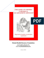 Como Ayudar a los Individuos a enfrentarse a una enfermedad de salud mental