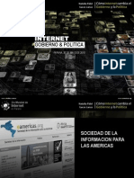 Gobierno Electronico y Politica 2.0 - Presentación Parana - Lucas Lanza y Natalia Fidel