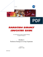 Radiation Biology Educator Guide: Radiation Damage in Living Organisms