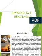 Resistencia y Reactancia