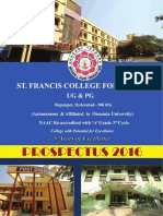 Final St Francisl- Prospectrus 2016