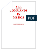 33269198 All Commands in Ms Dos