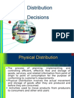 Distribution Decisions