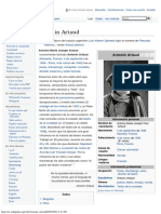 Antonin Artaud - Wikipedia, La Enciclopedia Libre