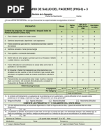 Cuestionario PHQ-2 para Depresión | PDF