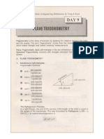 1001 Solved Problems in Engineering Mathematics (Day 9 Plane Trigonometry)