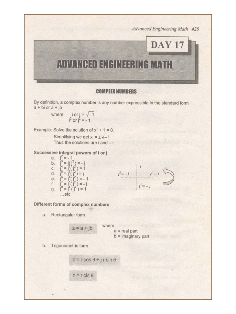 1001 Solved Problems in Engineering Mathematics [Day 17 Advance ...