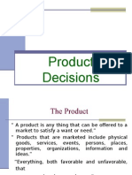 Product Decisions