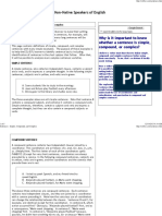 Sentences - Simple, Compound, and Complex PDF