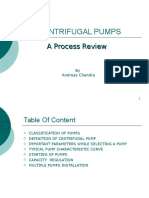 Centrifugal Pump - A Process Review