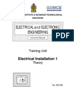 EE020-Electrical Installation 1-Th-Inst PDF