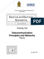 EE119 Telecommunication Principles and Networks