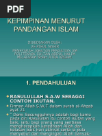 Download Kepimpinan Menurut Pandangan Islam by Permata Indah SN31728845 doc pdf